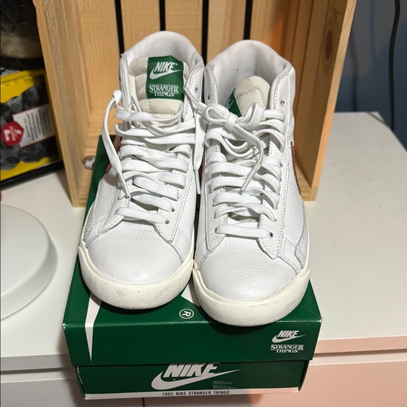 Nike Shoes - Nike Stranger Things White High-Top Sneakers